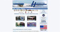 Desktop Screenshot of hoffstettertool.com